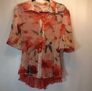 Cache Women Blouse Multicolor Size M